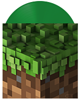 Minecraft - Official Video Game Soundtrack Volume Alpha by C418 LP Vinyl Record (Green Coloured Vinyl)