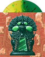 Frankie And The Witch Fingers - Data Doom LP Vinyl Record (Oculus Split Green & Yellow Split with Neon Orange Splatter Coloured Vinyl)