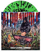 Alpha Wolf - Half Living Things LP Vinyl Record (Transparent Green with Black Splatter Coloured Vinyl)