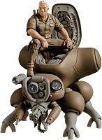 Ghost in the Shell - Batou with Fuchikoma Plamax Minimum Factory 1/20th Scale Plastic Model Kit