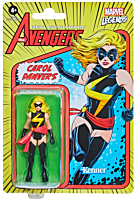 The Avengers - Carol Danvers Retro Marvel Legends Kenner 3.75” Action Figure
