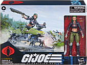 G.I. Joe - Zanya & Dreadnok Chameleon (Swamp Skier) Classified Series 6" Scale Action Figure Vehicle 2-Pack