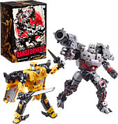 Transformers - Megatron and Bumblebee Samurai Transformers Timelines 5" Action Figure 2-Pack