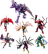 Beast Wars: Transformers - Predacon Collection Action Figure 7-Pack