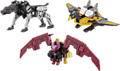 The Transformers (1984) - Jaguar, Buzzsaw & Ratbat MPG-22 Takara Tomy 1.5" Action Figure 3-Pack