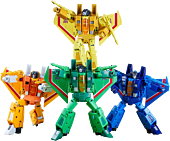 The Transformers (1984) - Seeker Ion Storm, Acid Storm, Nova Storm, and Sunstorm Studios Series Voyager Class 6.5" Action Figure (Hasbro Pulse Exclusive)