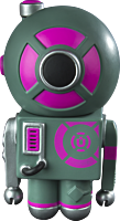 Hazmapo - D1-5400 6" Vinyl Figure