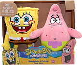 SpongeBob SquarePants - SpongeBob & Patrick Re-Softables 10" Plush 2-Pack