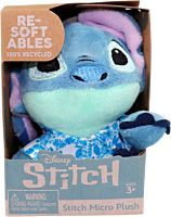 Lilo & Stitch - Stitch with Hawaiian Shirt Resoftables 3" Micro Plush