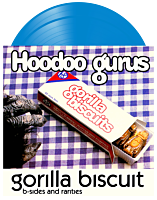 Hoodoo Gurus - Gorilla Biscuit B-Sides and Rarities 2xLP Vinyl Record (Light Blue Coloured Vinyl)