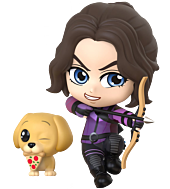 Hawkeye (2021) - Kate Bishop & Lucky Cosbaby (S) Hot Toys Figure