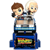 Back to the Future - Marty McFly & Doc Brown CosRider Hot Toys Figure