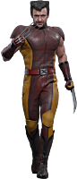 Deadpool & Wolverine (2024) - Wolverine (Classic Brown & Tan Suit) 1/6th Scale Hot Toys Action Figure (Hot Toys Exclusive)