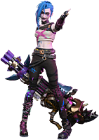 Arcane: League of Legends - Fractured Jinx 1/6th Scale Hot Toys Action Figure
