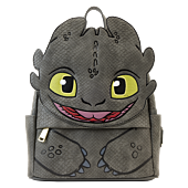 How To Train Your Dragon - Toothless Cosplay 10” Faux Leather Mini Backpack