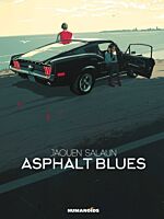 Asphalt Blues by Jaouen Saloun Hardcover Book