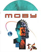 Moby - Moby LP Vinyl Record (White & Blue Marble Coloured Vinyl)
