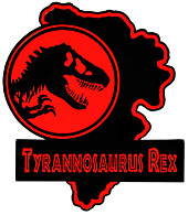 Jurassic Park - Tyrannosaurs Rex Map Enamel Pin