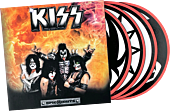 KISS- Round Coaster Set of 4 by Ikon Collectables