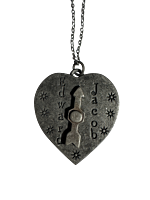 Twilight Saga: Edward and Jacob Heart Arrow Necklace