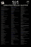 101 Greatest Movie Quotes Poster (322)