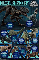 Jurassic World - Dinosaur Tracker Poster (224)