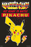 Pokemon - Retro Pikachu Poster (228)