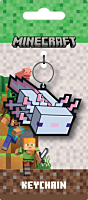 Minecraft - Axolotl PVC Rubber Keychain