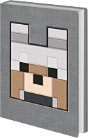 Minecraft - Wolf A5 Premium Plush Notebook