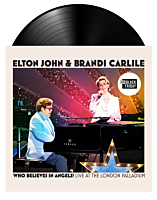 Brandi Carlile & Elton John - Who Believes In Angels? Live at the London Palladium LP Vinyl Record (2025 Record Store Day Black Friday Exclusive)