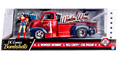 DC Bombshells - 1952 Chevy COE Pickup with Wonder Woman 1/24th Scale Hollywood Rides Die-Cast Vehicle