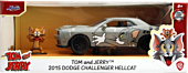 Tom and Jerry - Jerry & 2016 Dodge Challenger Hellcat Hollywood RIdes 1/24th Scale Die-Cast Vehicle Replica