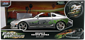 Fast & Furious - Brian's Toyota Supra (Silver Finish) 1/24th Scale Die-Cast Vehicle Replica