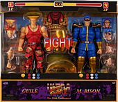 Ultra Street Fighter II: The Final Challengers - Guile vs. M. Bison 1/12th Scale Action Figure 2-Pack
