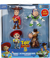 Toy Story 5 - Jessie, Woody, Buzz & Bullseye Metalfigs 2.5" Die-Cast Figure 4-Pack