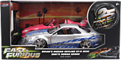 Fast & Furious - Brian's Nissan Skyline GT-R (R34) & Suki's Honda S2000 1/24th Scale Die-Cast Vehicle Replica 2-Pack