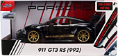 Hyper-Spec - Porsche 911 GT3 RS (992) (Gloss Black) 1/24th Scale Die-Cast Vehicle Replica
