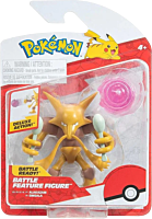 Pokemon - Alakazam Battle Feature 4.5" Action Figure