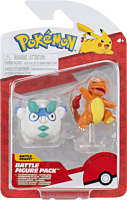 Pokemon - Galarian Darumaka + Charmandar Battle Figure 2-Pack