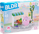 Squishmallows - Patty's Farmers Market Squishbrik BLDR Building Block Construction Set (136 Pieces)