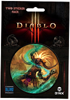 Diablo 3 - Witch Doctor Class Sticker