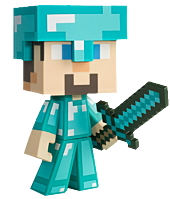 Minecraft - Steve 6" Vinyl Figure Diamond Exclusive Edition