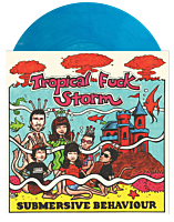 Tropical Fuck Storm - Submersive Behaviour LP Vinyl Record (Clear + Blue 2000 Flushies Vinyl)