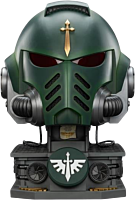 Warhammer 40,000 - Dark Angels Mk. X Helmet 1:1 Scale Life-Size Prop Replica & Display Stand