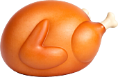 Keycraft - The Big Squij Roast Turkey Jumbo Squishy Toy