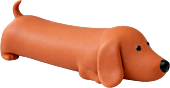 Keycraft - The Big Squij Dachshund Sausage Dog Jumbo Squishy Toy