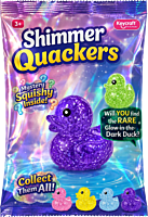 Keycraft - Shimmer Quackers Mystery Squish Blind Bag Squishy Toy (Single Unit)