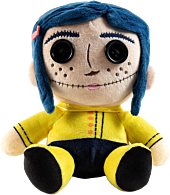 Coraline - Coraline with Button Eyes Phunny 7" Plush
