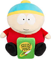South Park - Cartman with Cheesy Poofs HugMe 16" Vibrating Plush