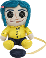 Coraline - Coraline with Button Eyes Phunny 4.5" Shoulder Plush